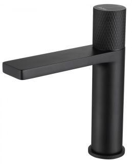 Смеситель для раковины ABBER Rund AF8710B чёрный матовый